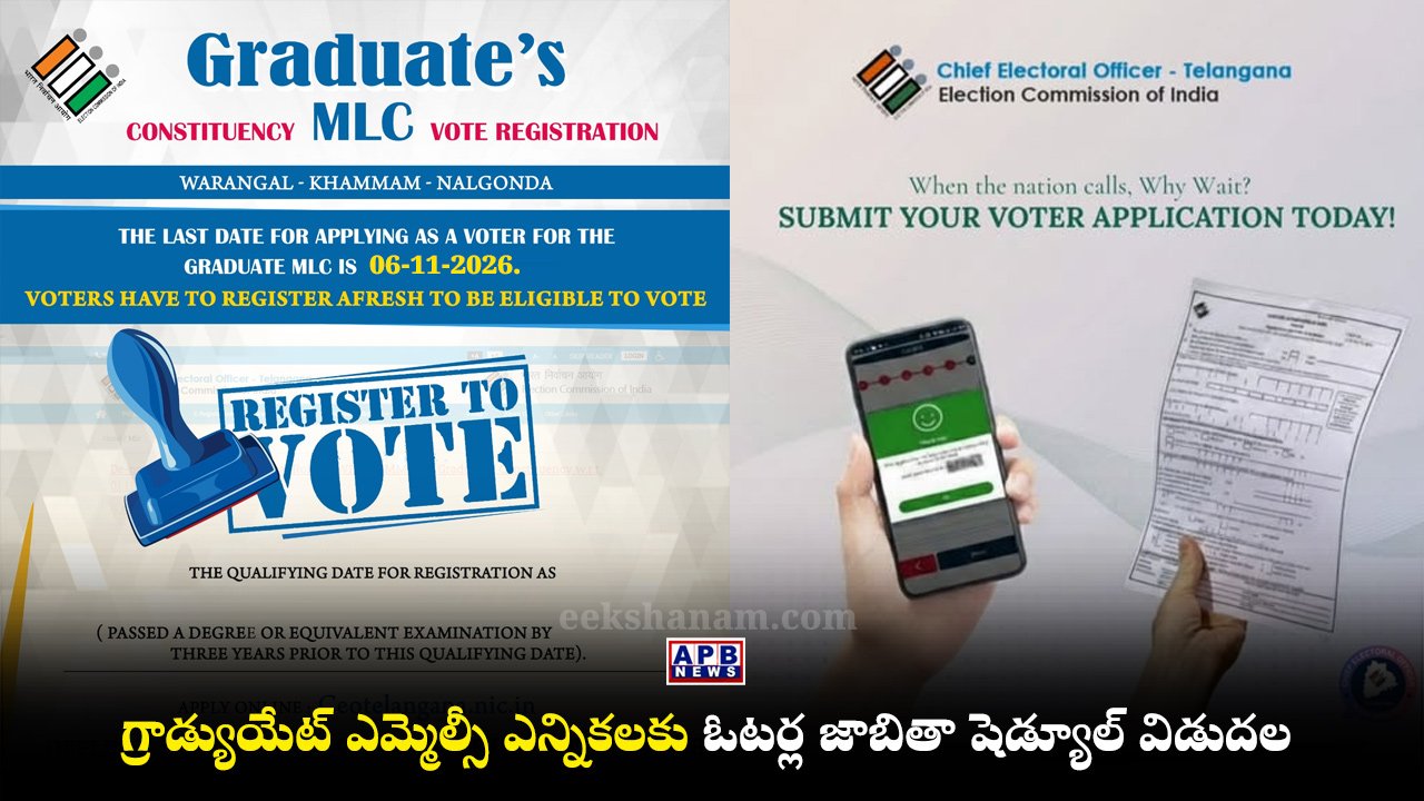 Telangana Graduate MLC Elections 2027