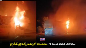 Yamuna Expressway Bus Fire Accident 9 Killed UP