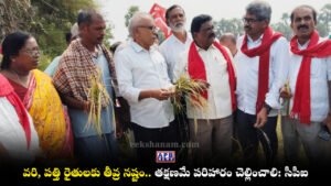 BV Raghavulu, CPIM Telangana, Nalgonda Farmers Issue, Delimitation Controversy,
