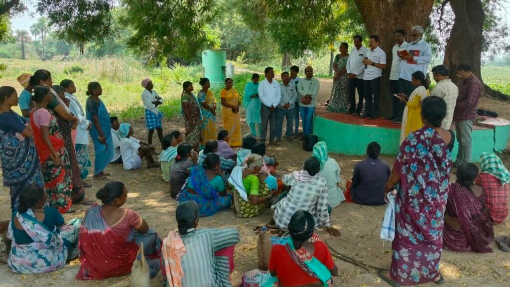 Nalgonda Water Conservation NREGS Jalasiri Works Farm Ponds