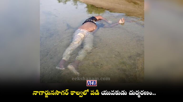 Nidamanoor Mudeemanikyam Nagarjuna Sagar Canal Accident Perla Sharath